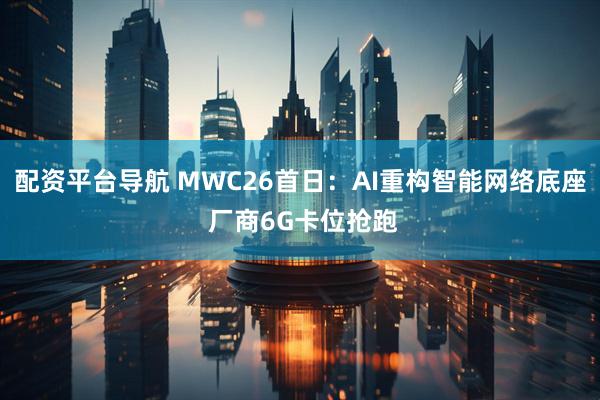 配资平台导航 MWC26首日:AI重构智能网络底座 厂商6G卡位抢跑