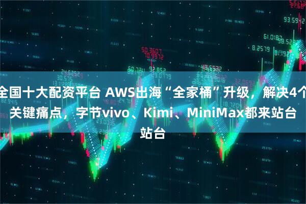 全国十大配资平台 AWS出海“全家桶”升级，解决4个关键痛点，字节vivo、Kimi、MiniMax都来站台